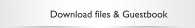 Download files & Guestbook
